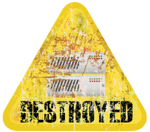 IT equipment data destruction service